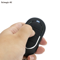 Control remoto para puerta de garaje 433.92MHz con código evolutivo para motores, abridor de portones, barrera, transmisor tipo llavero, listo para enviar