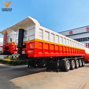 Remolques Volquete de Servicio Pesado de 3 y 4 Ejes, Nuevos y Usados, con Cilindro Hidráulico, para Tractor, con Descarga Lateral y Trasera - Product Image 4