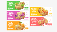 Boîtes d'emballage en gros à prix réduit pour biscuits de qualité alimentaire avec gaufrage pour chips et céréales