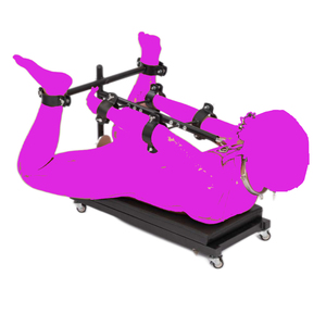 BDSM Slave Training Metal Handcuff Bondage Frame Limbs Binding Restraint Four-horse Cart <strong>Punishment</strong> Adult <strong>Toys</strong> - Product Image 1