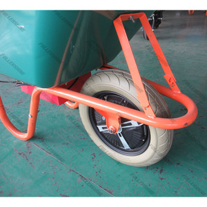 Fabricante DE FÁBRICA DE <span class=keywords><strong>China</strong></span>, nueva carretilla de bandeja de plástico eléctrica con rueda de espuma PU - Product Image 3