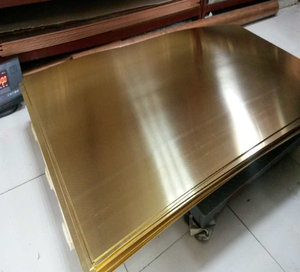 Plaque en cuivre laiton plaqué or 97% C2200 C2801 H90 H62 CuZn10 CuZn37 345MPa 35% pour connecteur de borne électronique, soudage, Shandong - Product Image 4