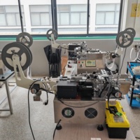 Machine de découpe industrielle de logos et d'étiquettes textiles JQ-3010B à micro-ordinateur, découpe à chaud et à froid, garantie 1 an
