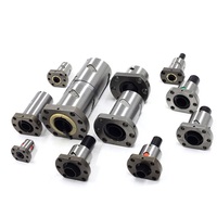 Surtido Universal de Tuercas de Bola, Bloques Guía de Rodamientos Lineales, Múltiples Opciones, Kit de Accesorios de Hardware para Motor Paso a Paso CNC