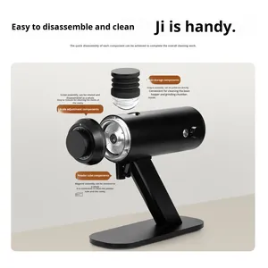 เครื่องบดกาแฟไฟฟ้า Cafebarry รุ่น J64 <span class=keywords><strong>แบบ</strong></span>แนวนอน <span class=keywords><strong>บด</strong></span>ละเอียดไร้กาก ใบมีด 64 ใบ ทำจากเหล็กคาร์บอน ความจุ 50 กรัม - Product Image 3