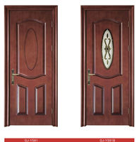 GJ-S581 teck placage peinture affleurante MDF/bois massif 2022 dernier Design portes intérieures en bois