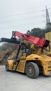 รถยกตู้คอนเทนเนอร์ดีเซล 45 ตัน มือสอง ยี่ห้อ Kalmar/Heli/Fantuzzi/konecrane/terex/X-C-M-G/S-A-N-Y สำหรับยกตู้คอนเทนเนอร์ในท่าเรือ - Product Image 5