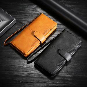 Para <span class=keywords><strong>Samsung</strong></span> S23 <span class=keywords><strong>FE</strong></span> S23 ULTRA Anti-huella digital multifunción tarjeta Split Funda de cuero Compatible <span class=keywords><strong>con</strong></span> teléfono móvil Realme - Product Image 2