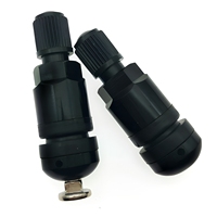 Convient pour Audi BMW Porsche Volkswagen Capteurs de pression des pneus Valves de pneus et Valves en alliage d'aluminium