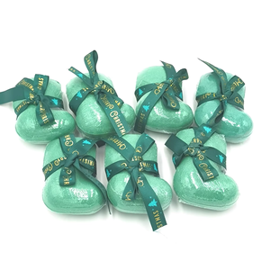Bombes de bain effervescentes naturelles et biologiques en forme de feuille, colorées, pour Noël, en marque privée, idéales pour les cadeaux de <span class=keywords><strong>chaussettes</strong></span> - Vente chaude - Product Image 1