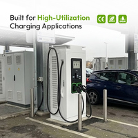Borne de recharge DC EVEGO BYD GB/T 160 kW, norme ISO15118, sur pied, double pistolet, triphasée, chargeur rapide pour véhicules électriques, écran LCD, nouvelle génération, IP55