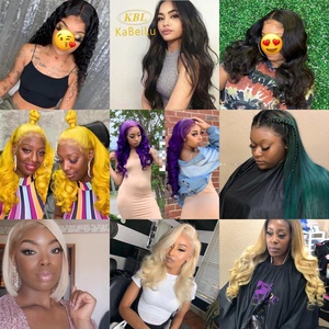 Tóc Giả Sóng Sâu Peru Giá Tốt Nhất Tóc Người Chưa Qua Xử Lý, Sally Beauty Supply U-part Wigs, Pixie Silk Base Human Hair Wig - Product Image 6