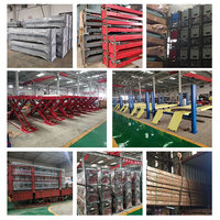 Vente chaude Prix usine compétitif Certifié CE Pont élévateur hydraulique 4,5T à plancher libre avec déverrouillage mécanique à 2 colonnes Jing Li