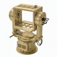 Plateforme de rotation industrielle robuste avec support cardan pour caméra thermique de précision et systèmes optiques longue portée