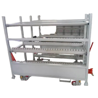 AOCHEN Chariot de réparation de radiateur à usage intensif Pièces Panneau de stockage en acier Support de transport Emballage intérieur de voiture Support de protection
