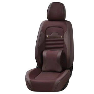 Fundas de asiento de coche de cuero deportivo de lujo 9D conjunto completo función de refrigeración para A3 A5 A6 accesorios interiores de coche Decoración - Product Image 4