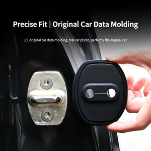 Protector de Cerradura de Puerta de Gel de Sílice Hesheng, Amortiguador para ES/RX/NX/UX, Impermeable, Antioxidante, Fácil Instalación, Accesorios para Auto - Product Image 3