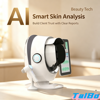 Dernière machine d'analyse cutanée 3D IA 2026 pour diagnostic facial, test d'hydratation et analyse, écologique, pour usage domestique et en medspa, multi-prises