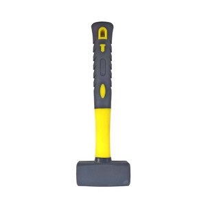 Martello <span class=keywords><strong>Thor</strong></span> con Impugnatura in TPR e Manico in Fibra di Vetro, Utensile da Costruzione, Attrezzo Manuale per Macchinisti - Product Image 2