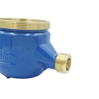 Ningshui Popular in Middle East ISO 4064 Class B Small Size Wet Dry Type Brass Cold Multi Jet Water Meter Body