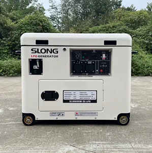 E. SLONG BRAND LESS NOISE LPG GENERATOR 8KW