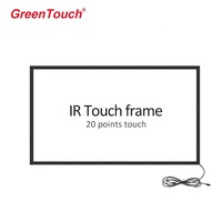 Écran tactile infrarouge de 42 pouces, taille personnalisée, cadre d'écran tactile infrarouge pour moniteur LED LCD