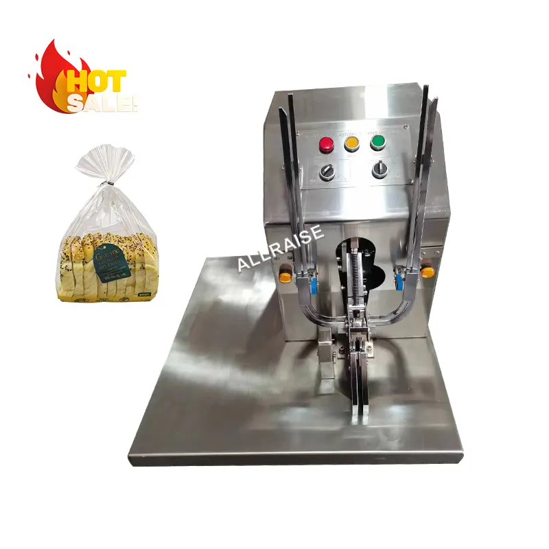 Semi Automatic Orange Mesh Bag Clipping Machine Sausage Garlic Net Bag Packing Machine Fruit And Vegetables Packing Machine