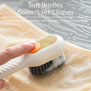 Nhà Sản Xuất Bàn Chải Xách Tay Giày Shiner Bụi Sạch Đa Chức Năng Giày Bàn Chải Với Chất Lỏng - Product Image 4