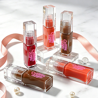 Huile à Lèvres Personnalisée avec Logo Privé, Vente en Gros, Gloss Hydratant Coloré, OEM ODM, Huile Réparatrice Nourrissante pour les Lèvres