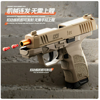 Pistola de Balas Blandas CC9 Transfronteriza para Jóvenes, con Expulsión de Cartuchos y Sistema de Blowback Repetitivo, Venta al por Mayor, Accesorios para Juegos al Aire Libre