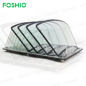 Foshio tùy chỉnh Mini kính chắn gió kính hiển thị cho cửa sổ phim hiển thị - Product Image 2