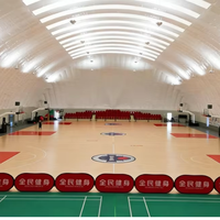 Dôme gonflable extérieur en PVDF pour usage industriel et sportif