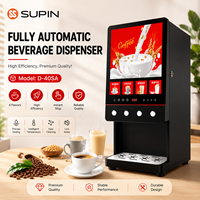 Machine à boissons instantanées commerciale SUPIN D-40SA, fabrication OEM, entièrement automatique, pour café, thé au lait, chocolat chaud