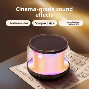 Outdoor & Desktop <b>Speaker</b> with RGB LED Lighting Plastic Cabinet Small Volume Long Endurance Battery - Product Image 1