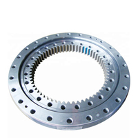 Roulement rotatif pour excavatrice, roulement de support de rotation avec couronne dentée interne