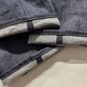 Custom 14oz Japanese Raw Selvedge <strong>Denim</strong> Pants Hommes Selvadge Baggy <strong>Jeans</strong> Manufacturer for Men - Product Image 4