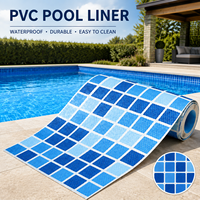 PVC-Poolfolien-Hersteller Verstärktes PVC-Material Maßgeschneiderte Spezifikation Wasserdicht UV-Beständig Langlebig Kommerzielles Pool-Projekt OEM