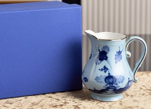 Pichet à lait en porcelaine florale européenne vintage avec poignée et bordure dorée, cruche à crème en céramique pour table à manger, décoration d'intérieur, cadeau - Product Image 2