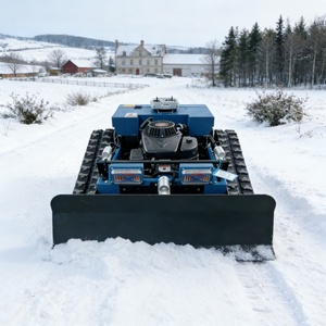 Tondeuse à gazon télécommandée sans fil, une petite tondeuse pour <span class=keywords><strong>jardin</strong></span> et aménagement paysager, spécialement conçue pour les pentes et la coupe des mauvaises herbes - Product Image 4