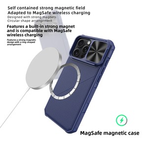Suitable for Apple 16 series phone cases: 3D diagonal stripe design, invisible <b>stand</b>, <b>CD</b>-shaped window, magnetic closure, and ai - Product Image 2