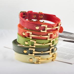 Moda Bling Girl Rhinestone gatito mascota perro <span class=keywords><strong>Collar</strong></span> lindo perro Bar personalizado joya perla/cristal racimo gato collares - Product Image 6