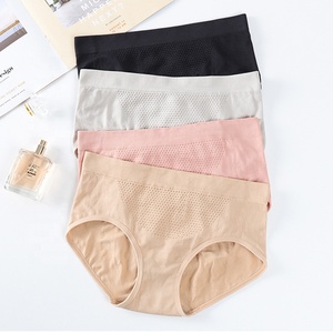 Thiết kế tổ ong mới với đáy quần không có dấu vết tóm tắt cho phụ nữ ấm tử cung Giữa eo bụng nâng mông pantise - Product Image 2