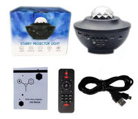 Lampe de Nuit LED Rechargeable à Télécommande avec Base en Acrylique, Projecteur d'Étoiles Galaxie USB pour Chambre, Fête, DJ, Bar, Décoration