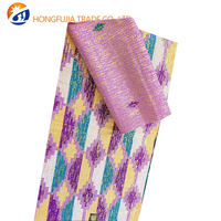 Kain Organza Afrika Batik Tenun Katun 100% Mewah Anti-Pil, Polos, untuk Anak Laki-laki