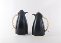Vente en gros 1L + 0.7L Maison tenir arabe café ensembles flacon de luxe maison fête café ensembles flacon
