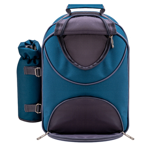 Sac isotherme portable pour 4 personnes, idéal pour le camping, les voyages et les pique-niques, ensemble complet personnalisable, réutilisable, avec poignée de transport et bandoulière tendance - Product Image 6