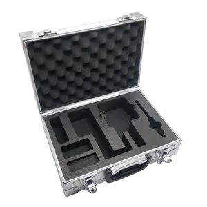 Customized Pull Handle Hard Aluminum Equipment Protective Tool Storage Case with Foam for Drone