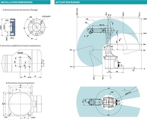 Sooyee SYB0805A Brazo Robótico Industrial con Motor Servoeléctrico de 6 Ejes de Alta Precisión, Certificado CE, Carga Útil de 5 kg, Alcance de 800 mm, 3 - Product Image 5