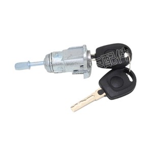 ชุดล็อคประตูรถยนต์ Volkswagen Golf 4 ประตู รุ่น 1U0837168C พร้อมกุญแจ 2 ดอก แบบทรงกระบอก อะไหล่รถยนต์ - Product Image 4
