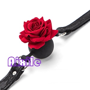 Mordaza con Tapón Nasal y Detalles de Rosa y Encaje para Juegos <span class=keywords><strong>Sexuales</strong></span> de Bondage y Restricción, Juguete Sexual BDSM Ajustable para Adultos - Product Image 3